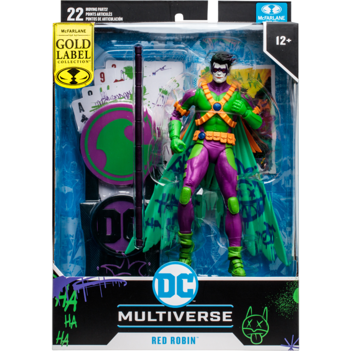 DC Multiverse Gold Label: Red Robin (New 52) (Jokerized)