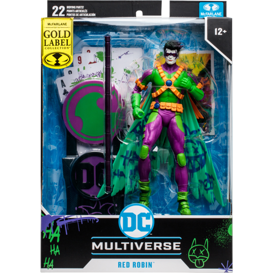 DC Multiverse Gold Label: Red Robin (New 52) (Jokerized)