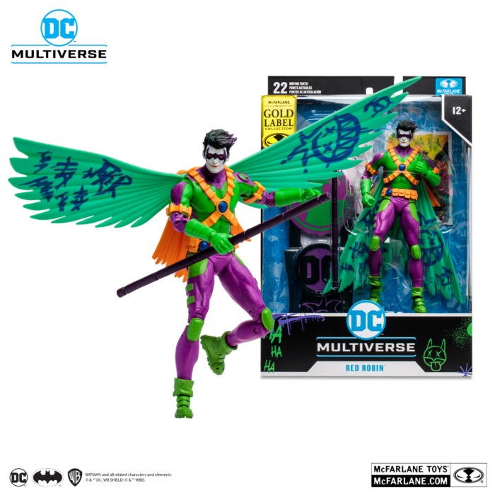 DC Multiverse Gold Label: Red Robin (New 52) (Jokerized)