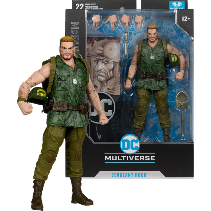 Sgt. Rock - Sergeant Rock (DC Classic) DC Multiverse McFarlane Collector Edition 7" Scale Action Figure