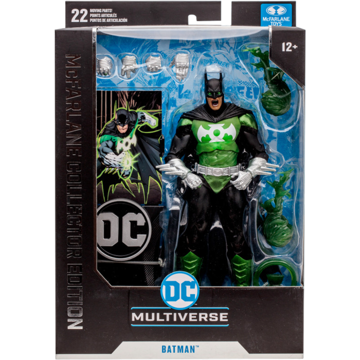 Batman - Batman as Green Lantern DC Multiverse McFarlane Collector Edition 7" Scale Action Figure