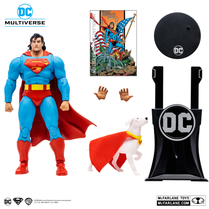 Superman - Superman & Krypto (Return of Superman) DC Multiverse McFarlane Collector Edition 7" Scale Action Figure