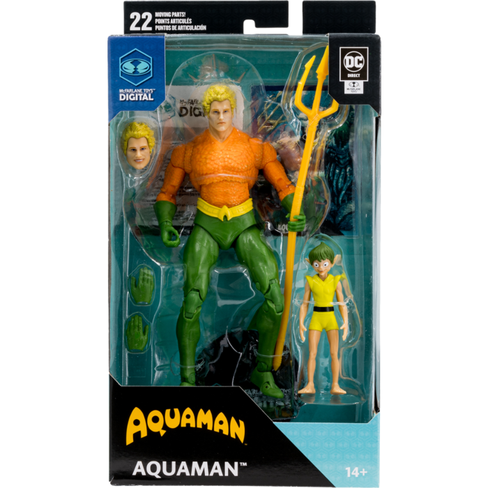 Aquaman - Aquaman (DC Classic) McFarlane Toys Digital 7" Scale Action Figure