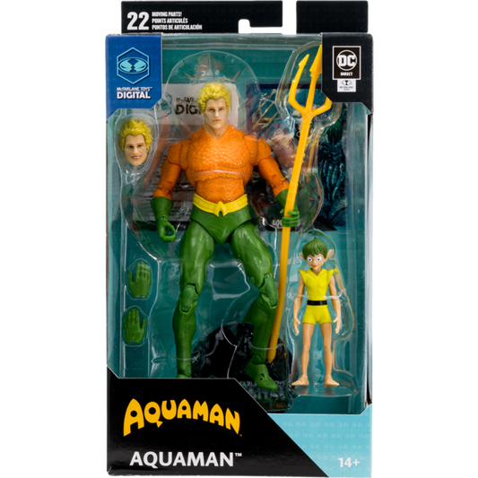 Aquaman - Aquaman (DC Classic) McFarlane Toys Digital 7" Scale Action Figure