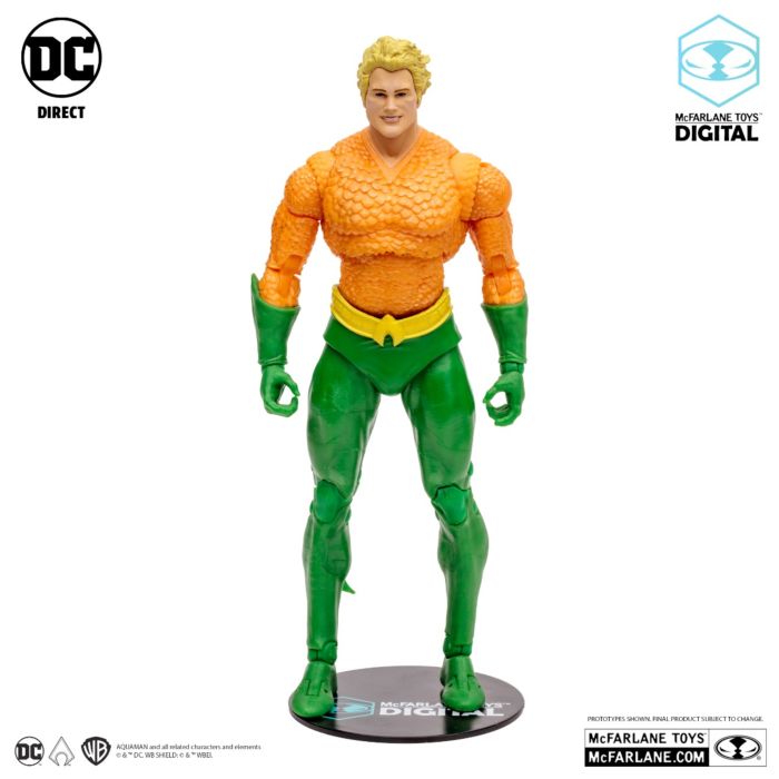 Aquaman - Aquaman (DC Classic) McFarlane Toys Digital 7" Scale Action Figure