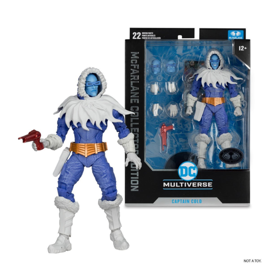 The Rogues DC Multiverse Collector Edition Captain Cold PLATINUM Action Figure