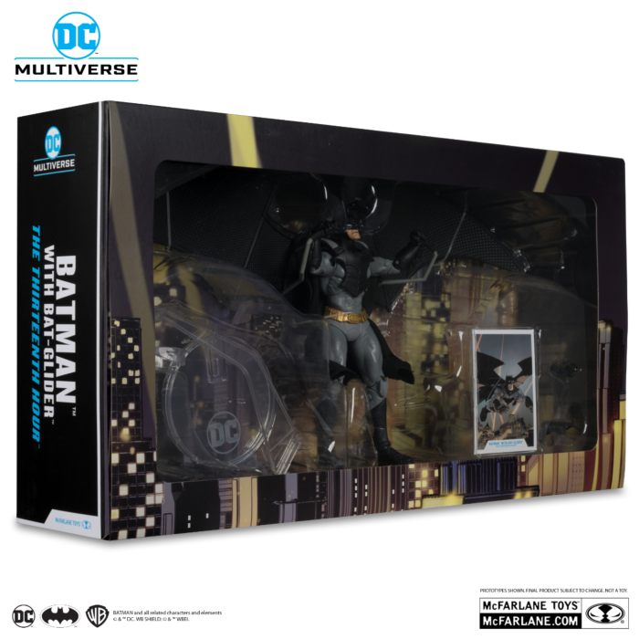 Batman - Batman with Bat-Glider (The Thirteenth Hour) DC Multiverse Gold Label 7" Scale Action Figure