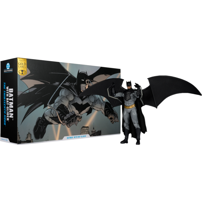 Batman - Batman with Bat-Glider (The Thirteenth Hour) DC Multiverse Gold Label 7" Scale Action Figure