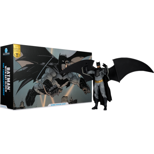 Batman - Batman with Bat-Glider (The Thirteenth Hour) DC Multiverse Gold Label 7" Scale Action Figure