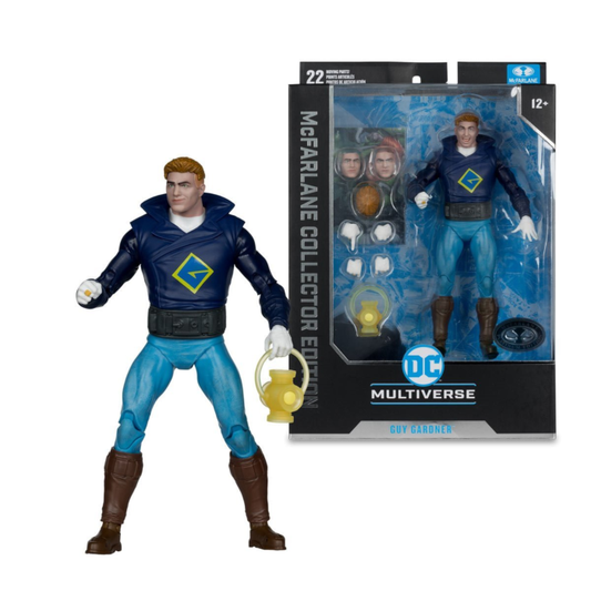 Green Lantern Corps - Guy Gardner DC Multiverse McFarlane Collector Edition 7" Scale Action Figure Platinum Edition