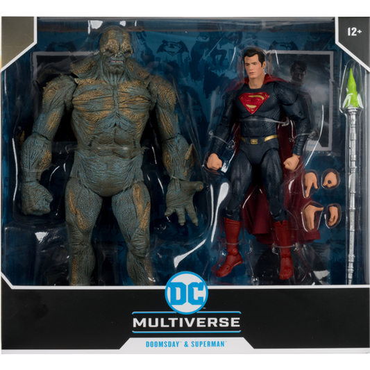 Batman v Superman: Dawn of Justice (2016) - Doomsday & Superman DC Multiverse 7" Scale Action Figure 2-Pack