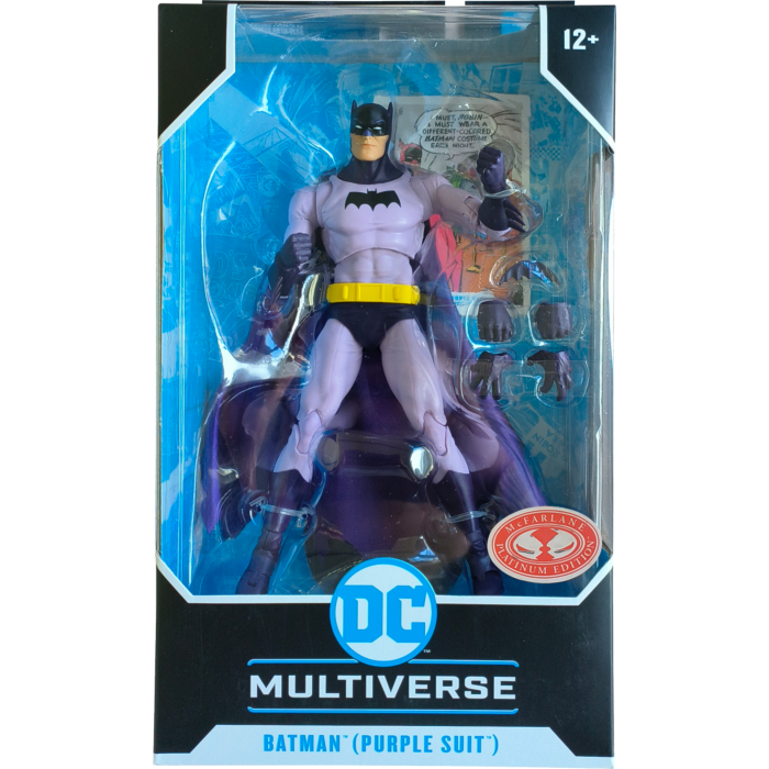 Batman - Purple Suit Batman (Detective Comics #241) DC Multiverse Red Platinum Edition 7" Scale Action Figure