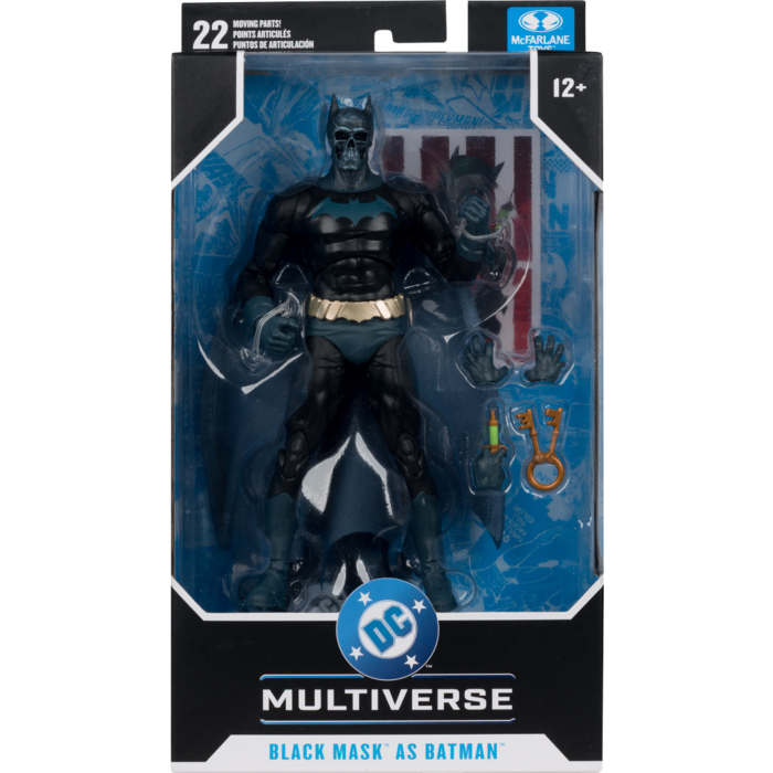 Batman - Black Mask as Batman (Beneath the Mask) DC Multiverse 7" Scale Action Figure