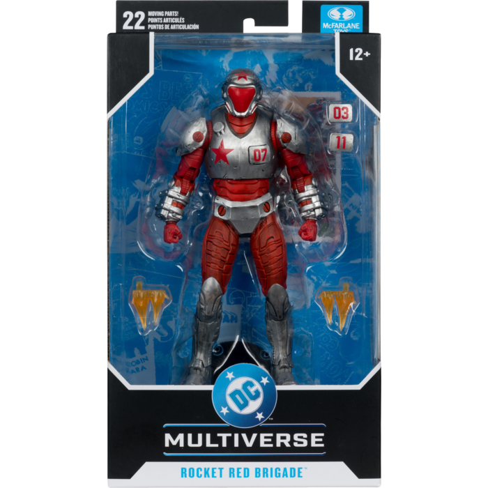 DC Comics - Rocket Red Brigade (Justice League: Generation Lost) DC Multiverse 7" Scale Action Figure