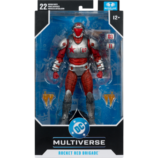 DC Comics - Rocket Red Brigade (Justice League: Generation Lost) DC Multiverse 7" Scale Action Figure