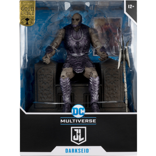 Zack Snyder's Justice League (2021) - Darkseid with Throne DC Multiverse Gold Label Megafig 7" Scale Action Figure