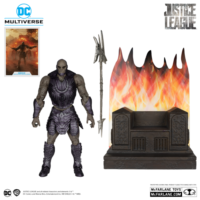 Zack Snyder's Justice League (2021) - Darkseid with Throne DC Multiverse Gold Label Megafig 7" Scale Action Figure