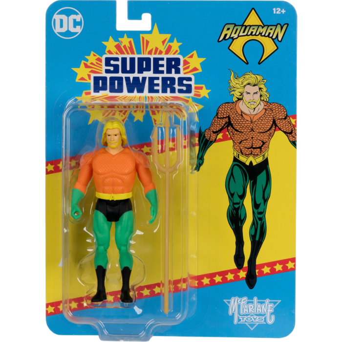 DC Super Powers - Aquaman 4.5" Scale Action Figure