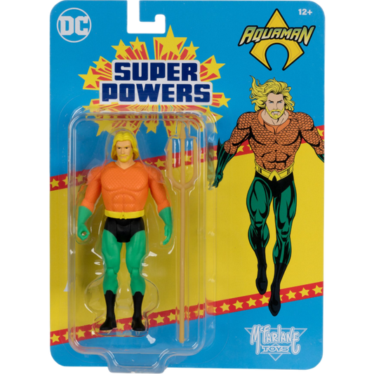 DC Super Powers - Aquaman 4.5" Scale Action Figure