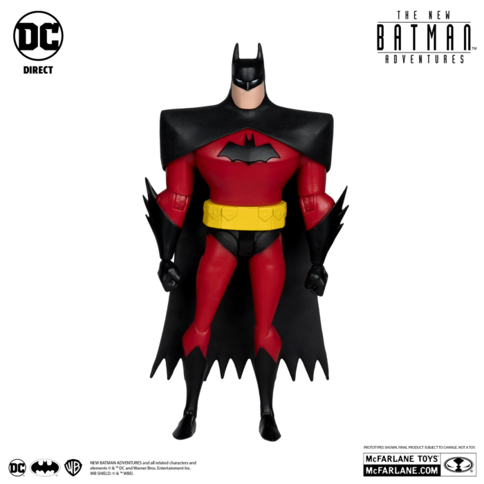 The New Batman Adventures (1997) - Batman (Red & Black) 6" Scale Action Figure