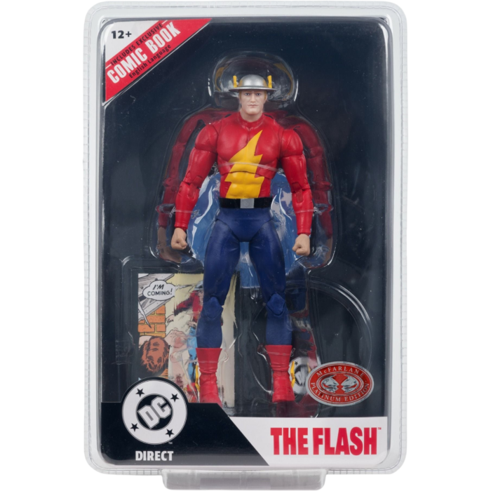 DC Comics - Jay Garrick Flash (Flash #123) Page Punchers 7" Figure with Comic