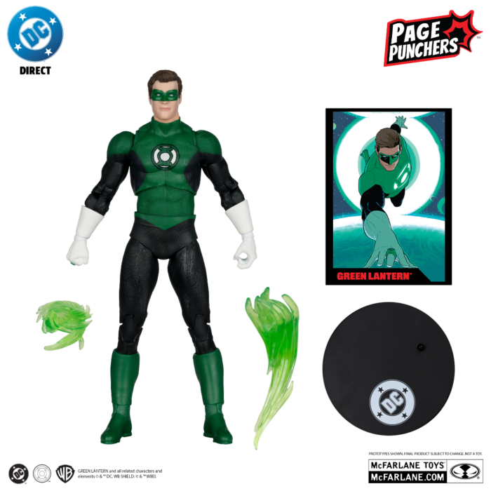 DC Comics - DC Multiverse Green Lantern Hal Jordan (Green Lanterns #48) 7" Action Figure with Comic