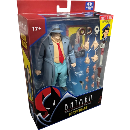 Batman: The Animated Series (1992) - Detective Harvey Bullock 6" Scale Action Figure (Renee Montoya Build-A-Figure)