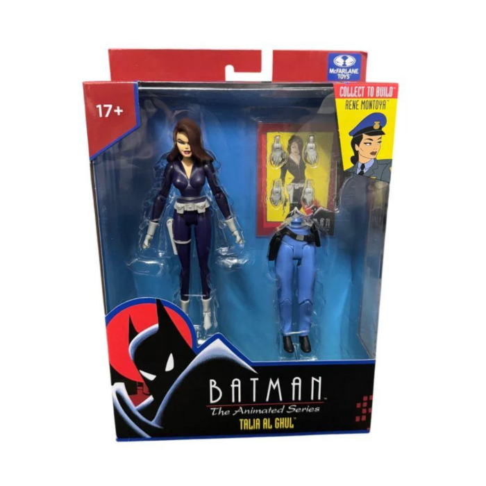 Batman: The Animated Series (1992) - Talia Al Ghul 6" Scale Action Figure (Renee Montoya Build-A-Figure)