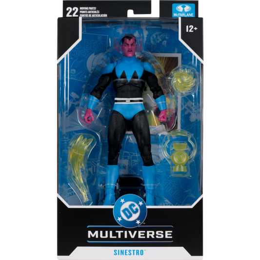Green Lantern - Sinestro (Classic Uniform) DC Multiverse 7" Scale Action Figure