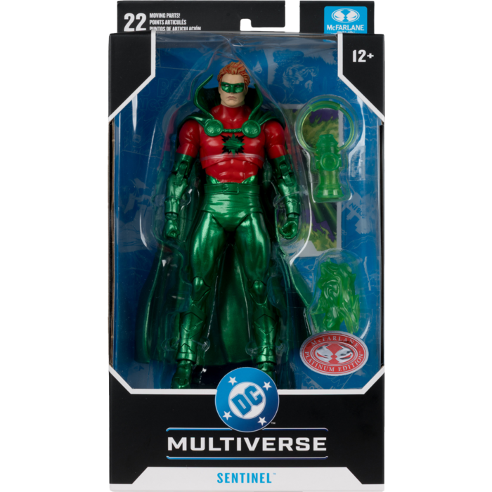 Green Lantern - Sentinel (Alan Scott) DC Multiverse Red Platinum Edition 7" Scale Action Figure