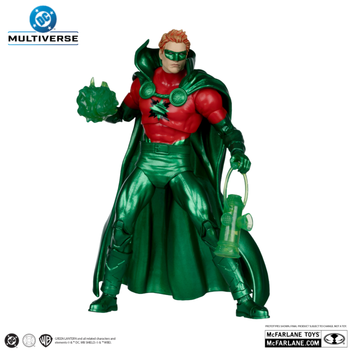Green Lantern - Sentinel (Alan Scott) DC Multiverse Red Platinum Edition 7" Scale Action Figure
