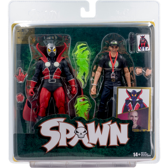 Spawn - Spawn & Todd McFarlane 30th Anniversary 7" Scale Action Figure 2-Pack