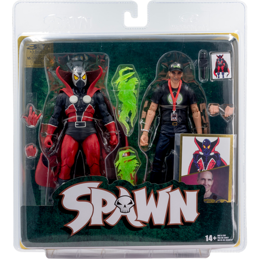 Spawn - Spawn & Todd McFarlane 30th Anniversary 7" Scale Action Figure 2-Pack