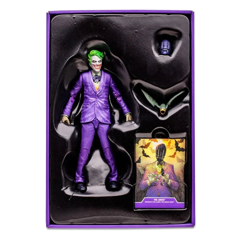 McFarlane DC Multiverse The Joker The Deadly Duo Gold Label 7 inch Figure