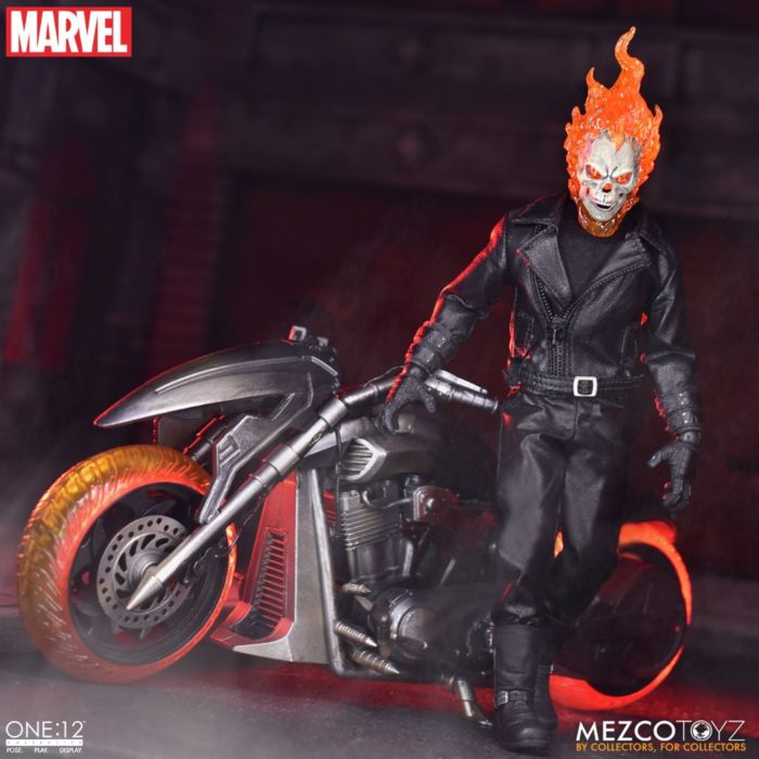 Ghost Rider - Ghost Rider & Hell Cycle One:12 Collective 1/12th Scale Action Figure