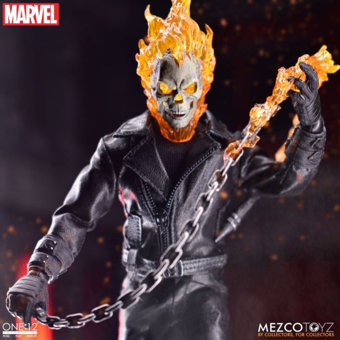 Ghost Rider - Ghost Rider & Hell Cycle One:12 Collective 1/12th Scale Action Figure