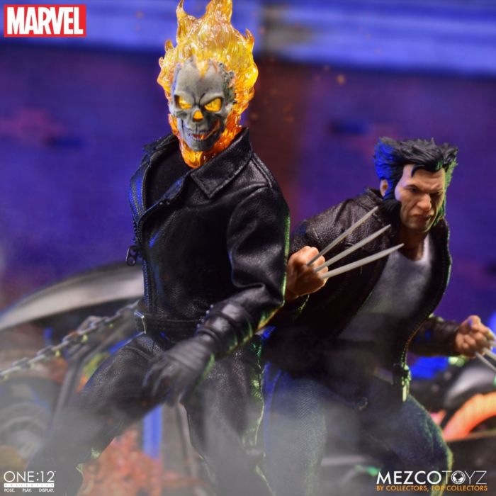 Ghost Rider - Ghost Rider & Hell Cycle One:12 Collective 1/12th Scale Action Figure