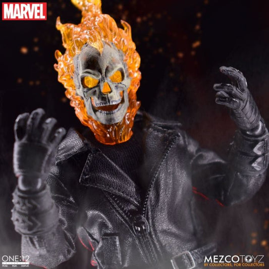 Ghost Rider - Ghost Rider & Hell Cycle One:12 Collective 1/12th Scale Action Figure