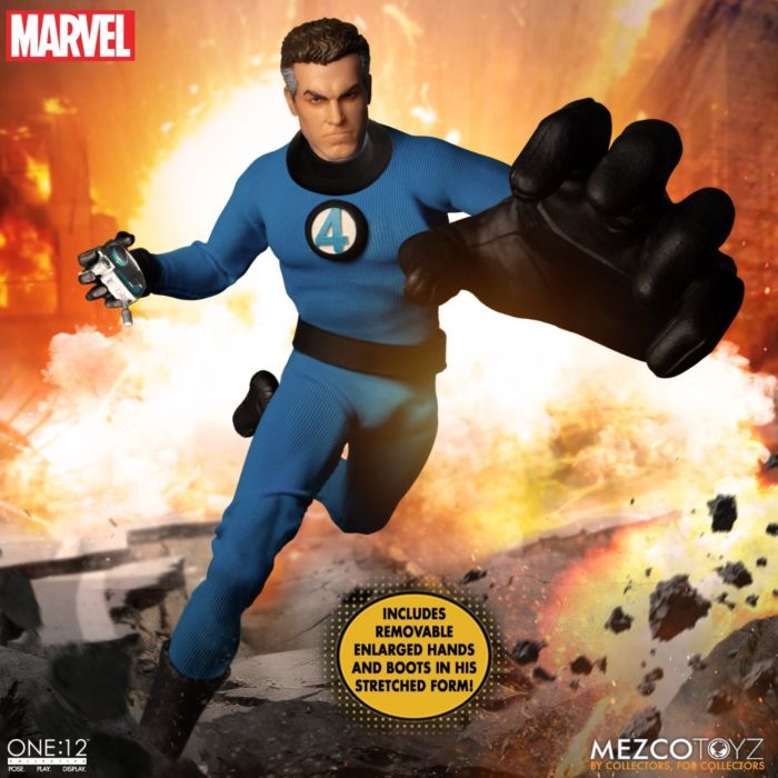 Fantastic Four - Fantastic Four One:12 Collective 1/12th Scale Action Figure Deluxe Steel Box 4-Pack