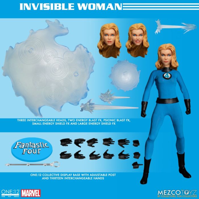 Fantastic Four - Fantastic Four One:12 Collective 1/12th Scale Action Figure Deluxe Steel Box 4-Pack