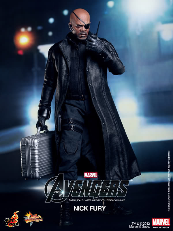 The Avengers - Nick Fury (Samuel L. Jackson) - Hot Toys MMS 169