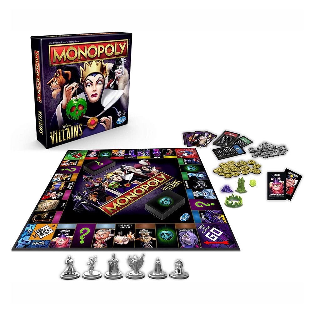 Monopoly Disney Villains Edition Board Game
