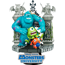 Monsters University - Mike and Sulley D-Stage Deluxe 6" Diorama Statue