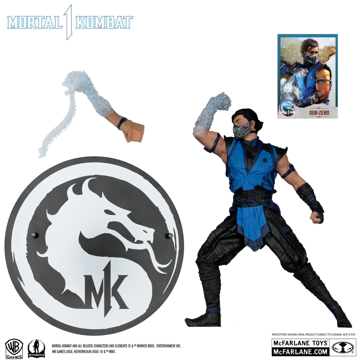 Mortal Kombat 1 - Sub-Zero 1/6 Scale PVC Posed Figure