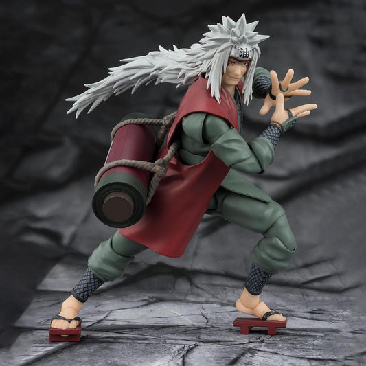 **Pre Order** S.H.Figuarts JIRAIYA -Hidden Leaf Heroic Master Sage- (Sage Mode Set)