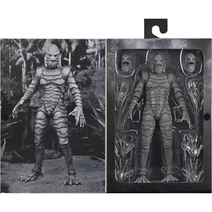 Creature from the Black Lagoon (1954) - Creature (Black & White Version) Ultimate 7" Scale Action Figure