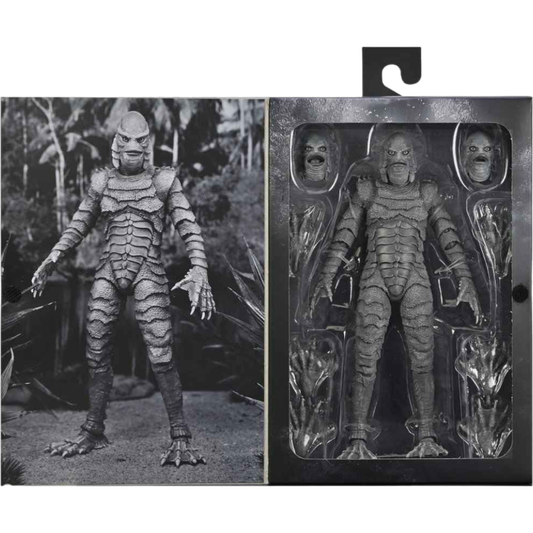 Creature from the Black Lagoon (1954) - Creature (Black & White Version) Ultimate 7" Scale Action Figure