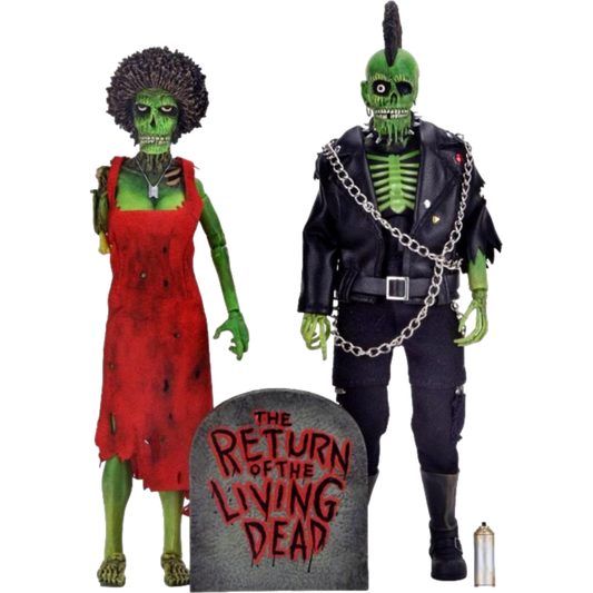 The Return of the Living Dead (1985) - Trash & Suicide 8" Action Figure 2-Pack