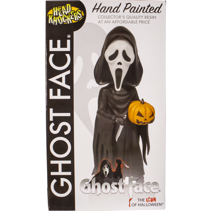 Scream - Ghostface with Pumpkin Head Knocker Bobble-Head