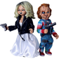 Bride of Chucky - Chucky and Tiffany Clothed 8" Action Figure 2-Pack